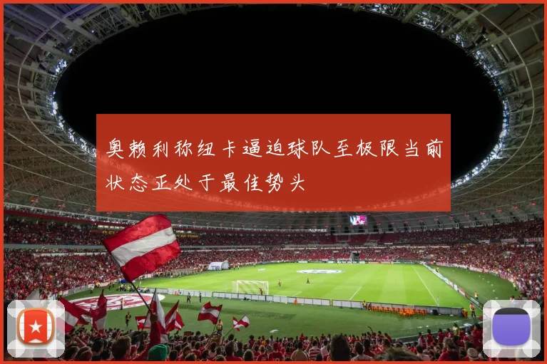 奥赖利称纽卡逼迫球队至极限当前状态正处于最佳势头